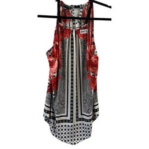 INC WOMEN TOP Size L Multi Color Sleeveless